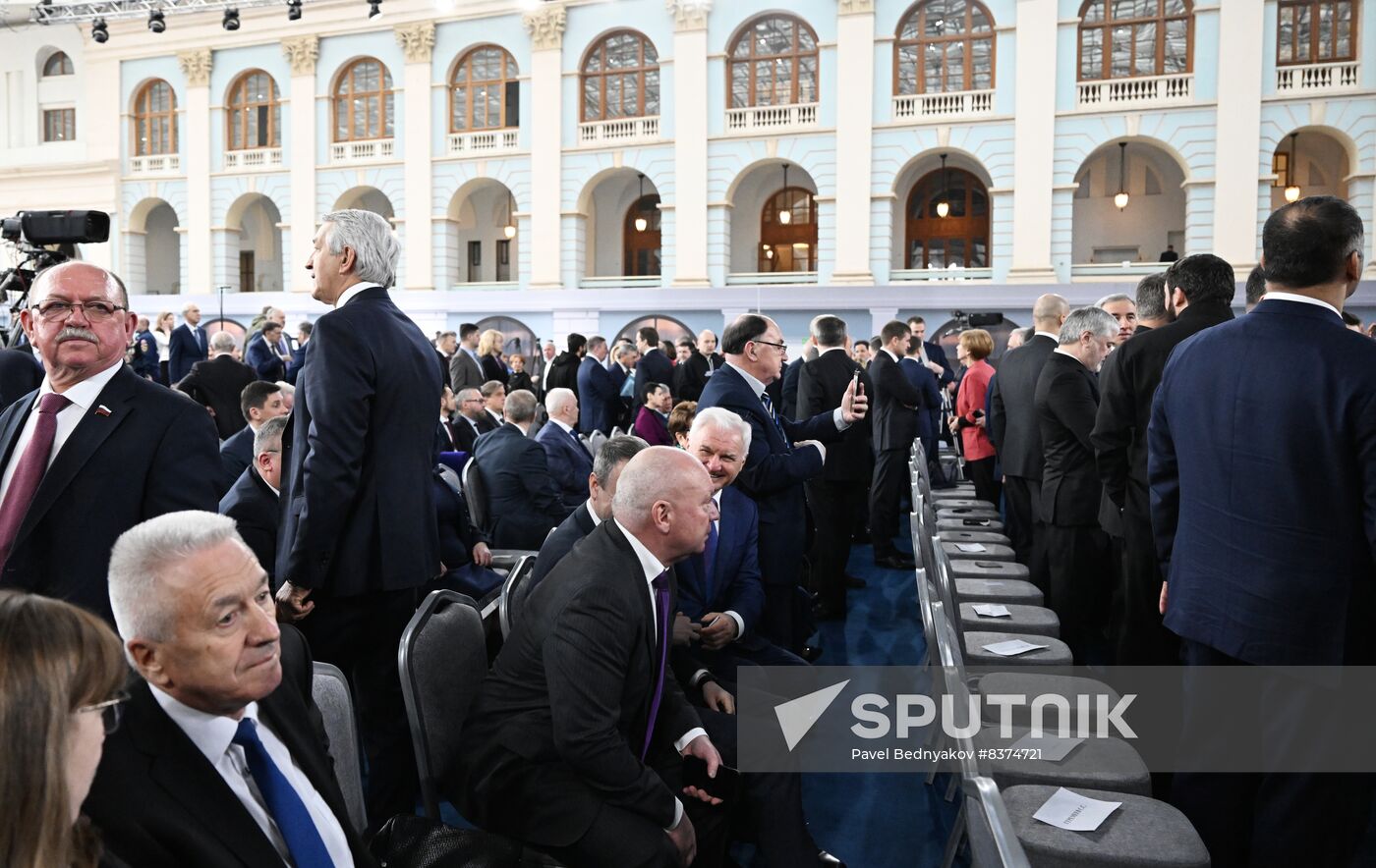 Russia Putin Federal Assembly Address