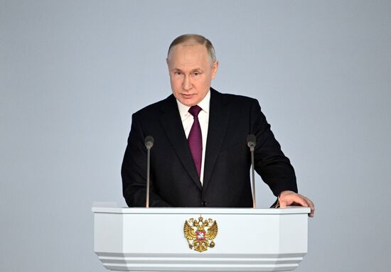 Russia Putin Federal Assembly Address