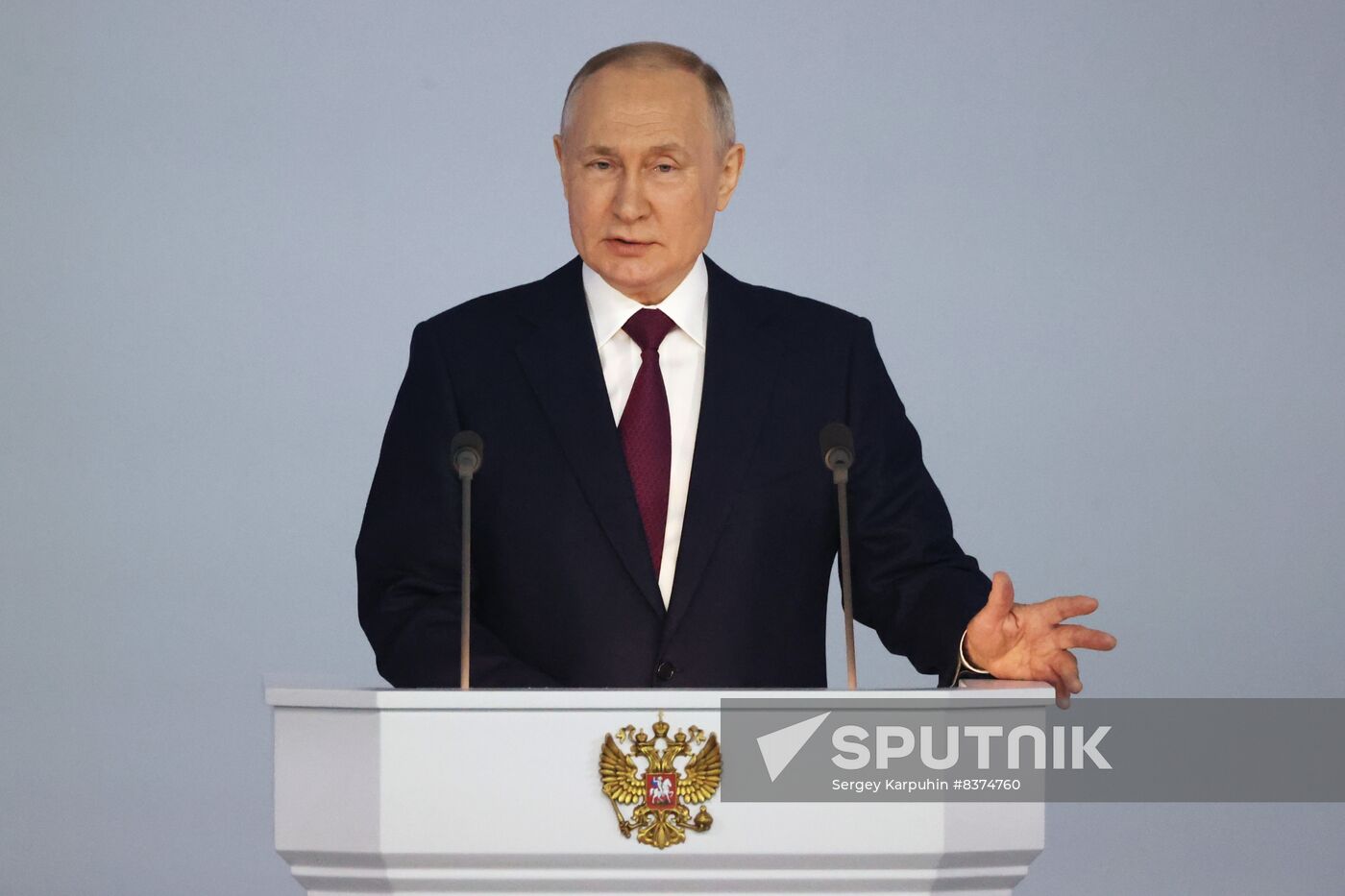 Russia Putin Federal Assembly Address