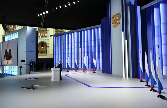 Russia Putin Federal Assembly Address