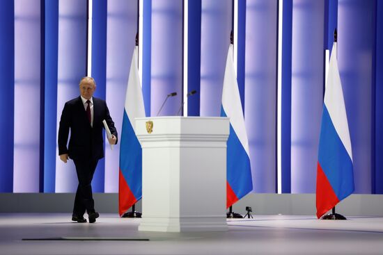 Russia Putin Federal Assembly Address