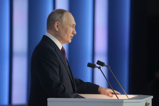 Russia Putin Federal Assembly Address