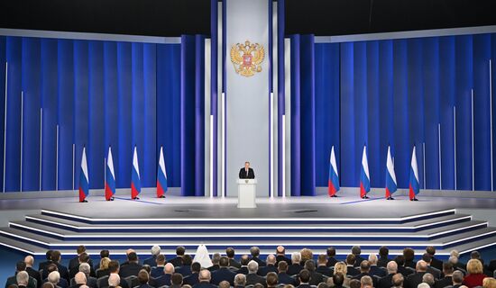 Russia Putin Federal Assembly Address