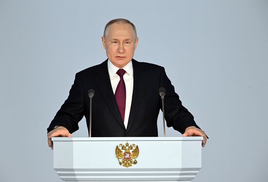 Russia Putin Federal Assembly Address