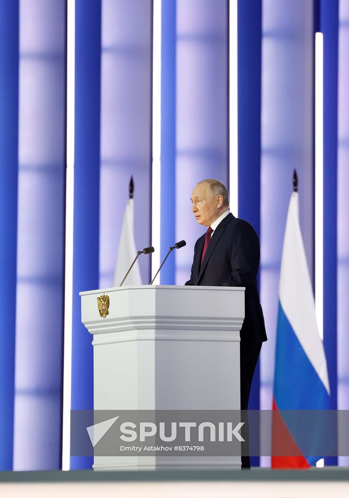 Russia Putin Federal Assembly Address