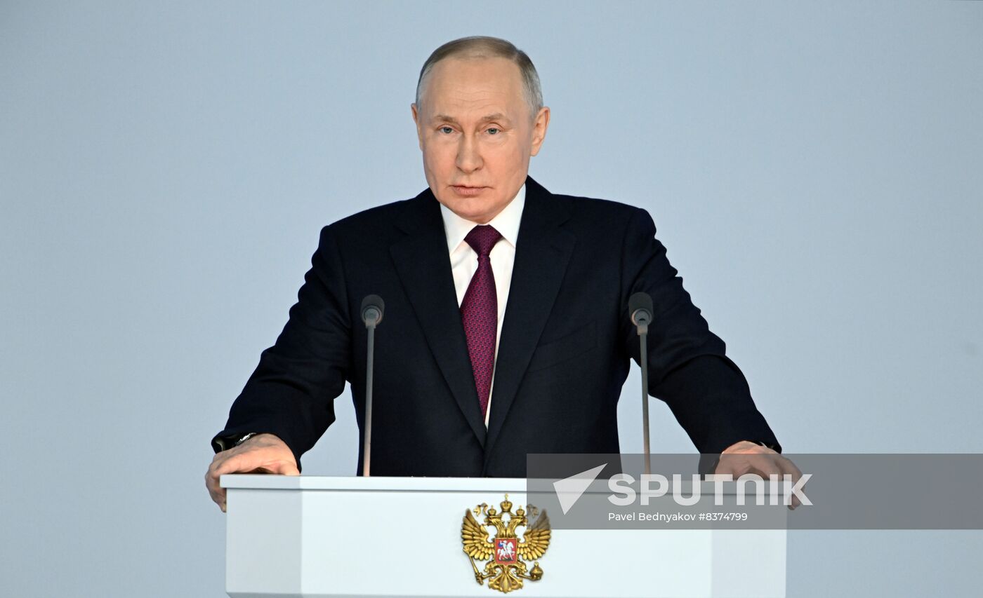 Russia Putin Federal Assembly Address