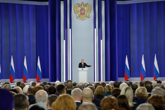 Russia Putin Federal Assembly Address