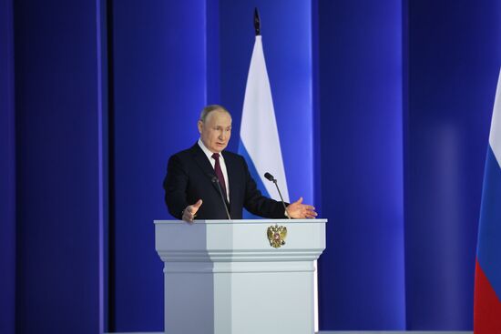 Russia Putin Federal Assembly Address