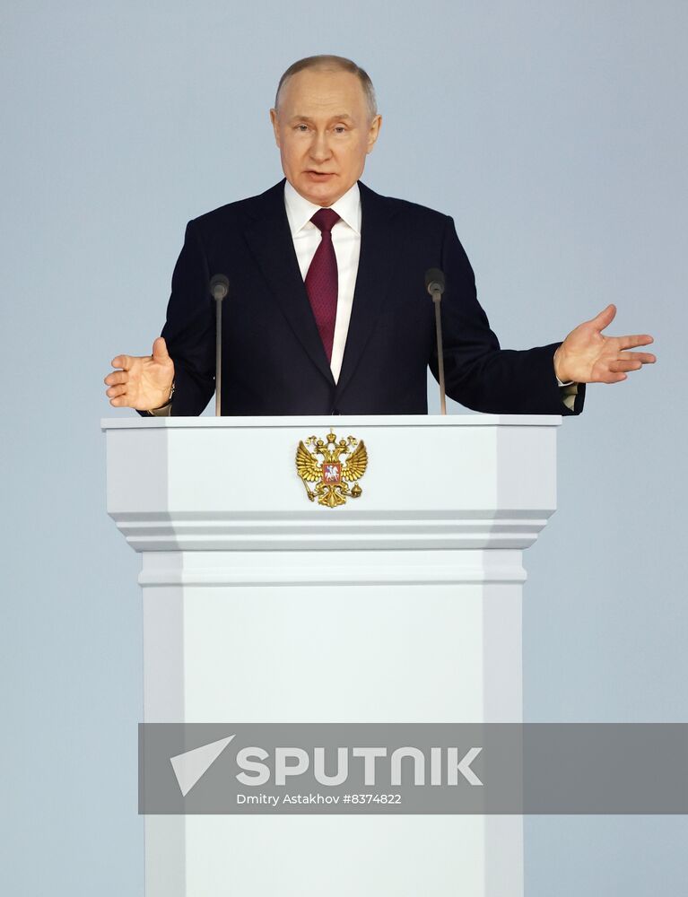 Russia Putin Federal Assembly Address