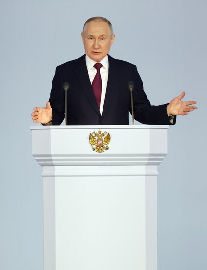 Russia Putin Federal Assembly Address