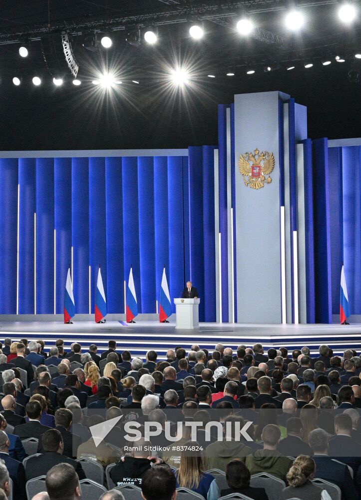 Russia Putin Federal Assembly Address