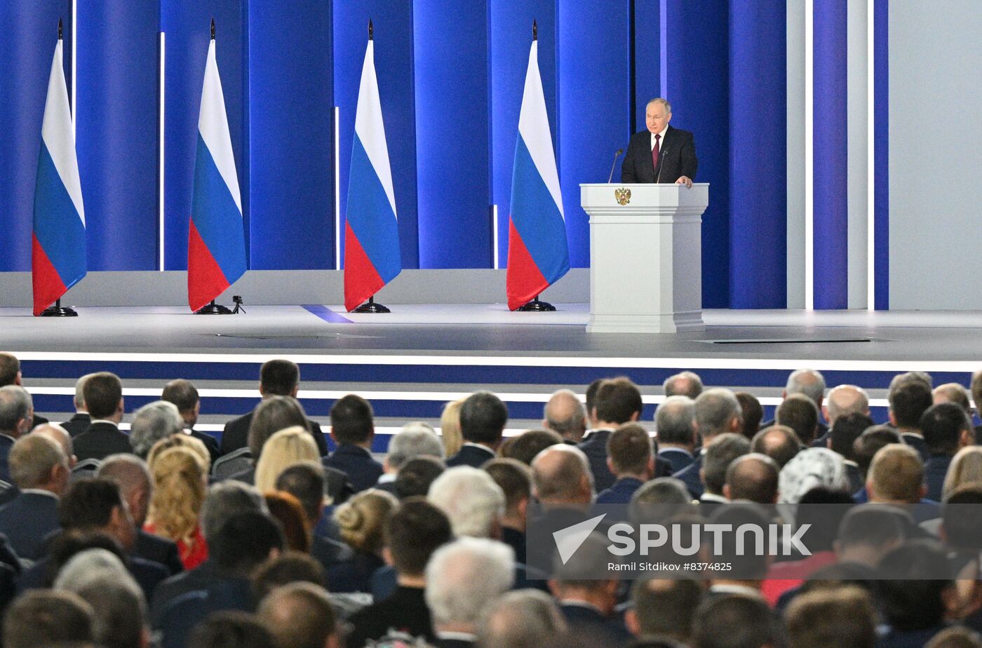 Russia Putin Federal Assembly Address
