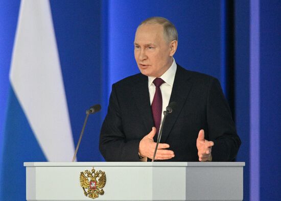 Russia Putin Federal Assembly Address