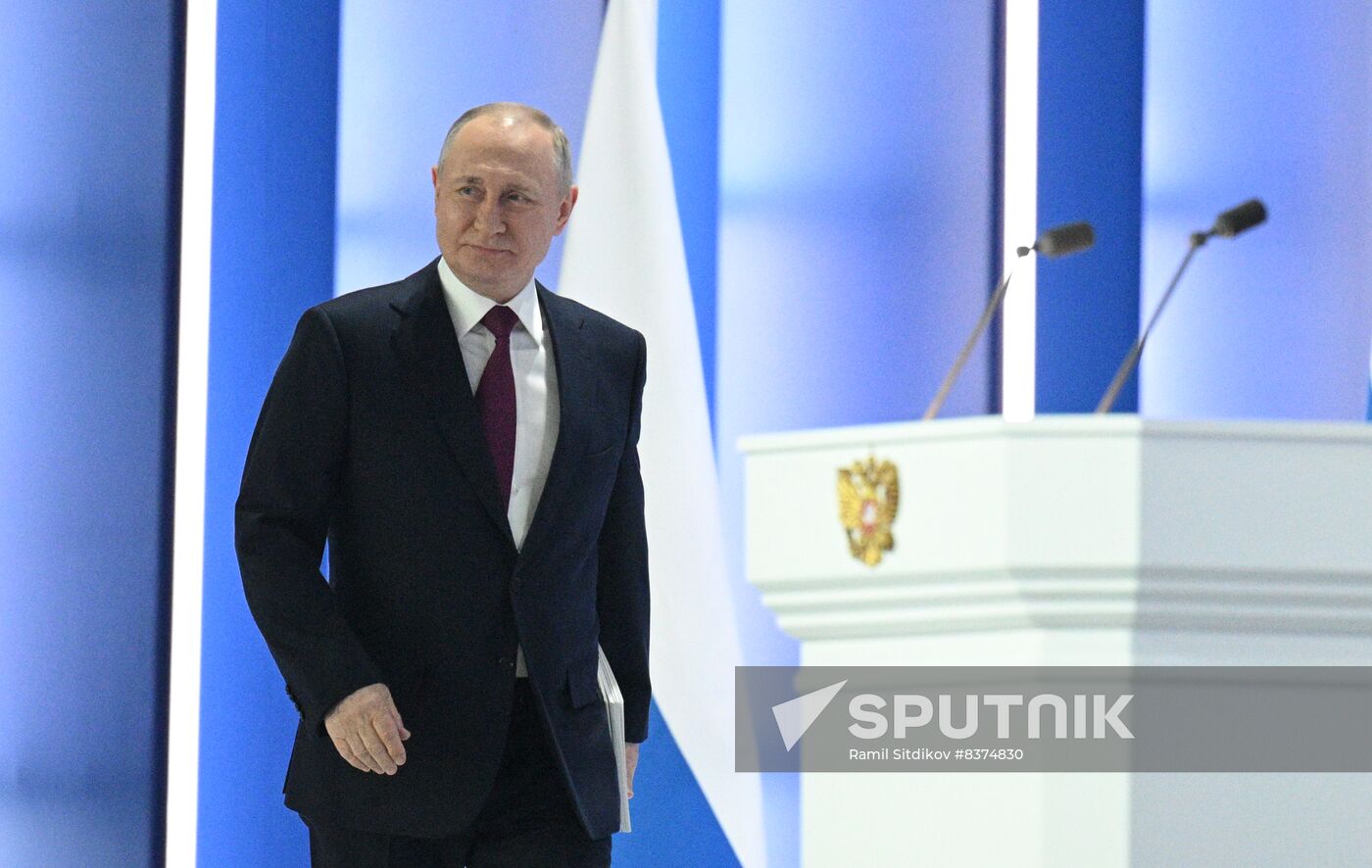 Russia Putin Federal Assembly Address
