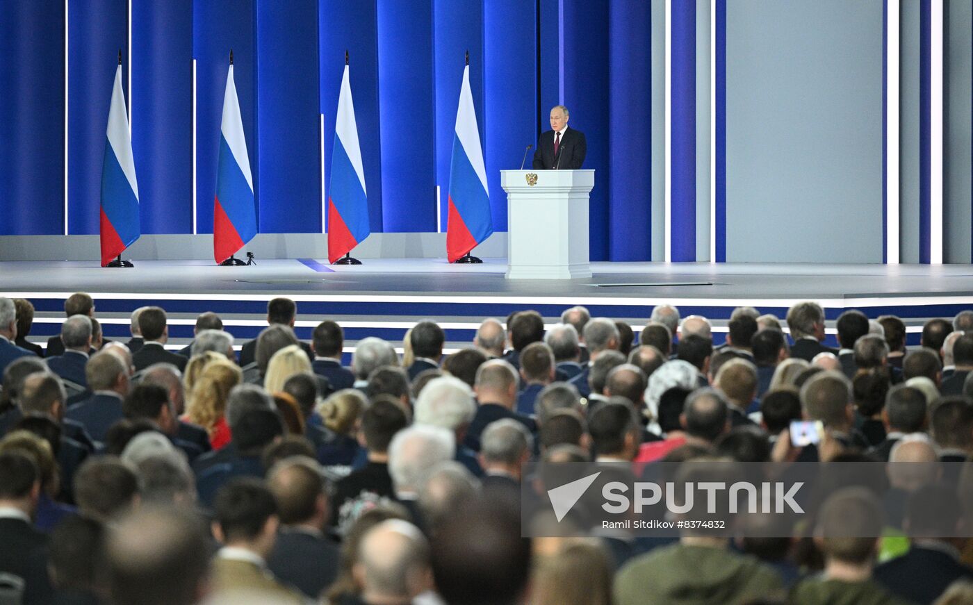 Russia Putin Federal Assembly Address