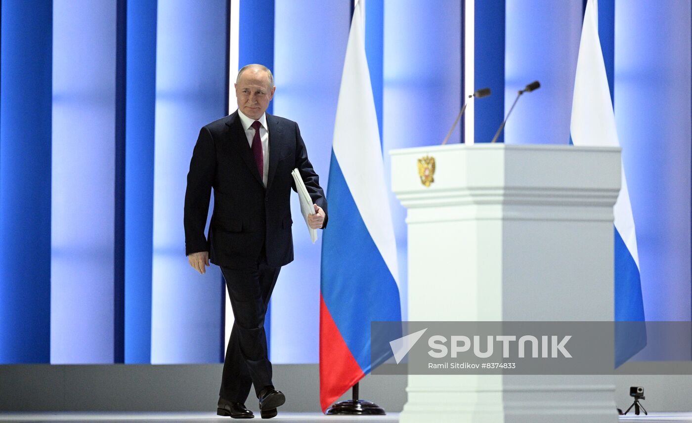 Russia Putin Federal Assembly Address