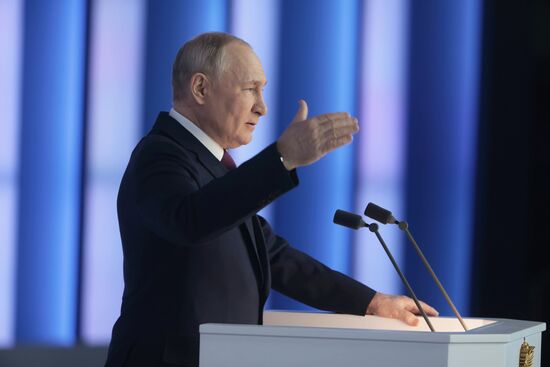 Russia Putin Federal Assembly Address