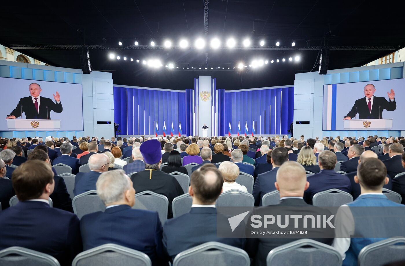 Russia Putin Federal Assembly Address