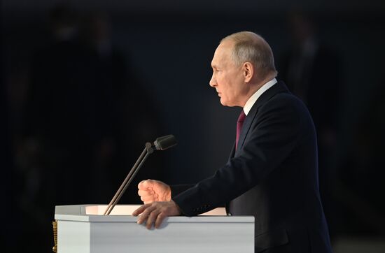 Russia Putin Federal Assembly Address