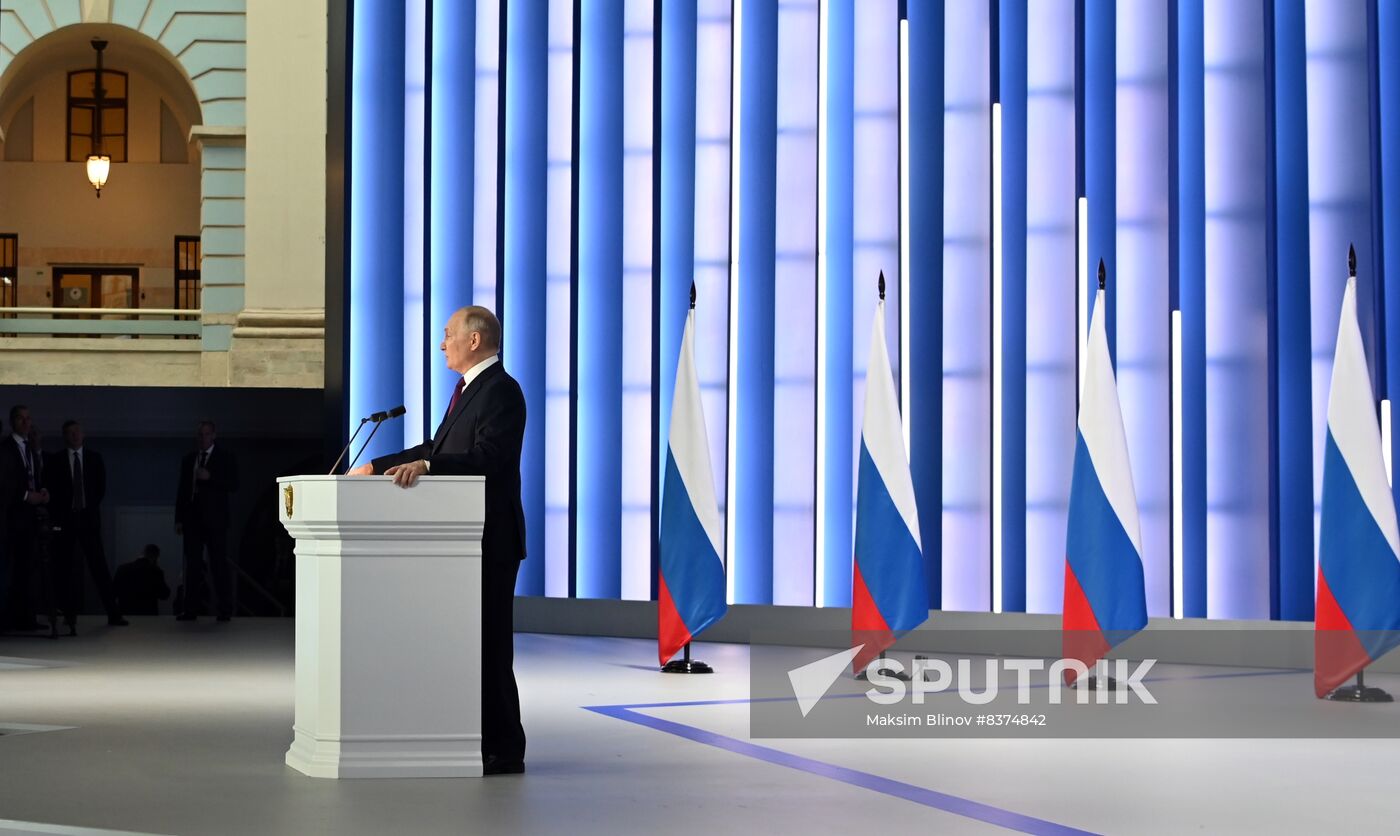 Russia Putin Federal Assembly Address