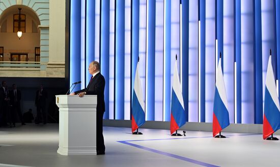 Russia Putin Federal Assembly Address