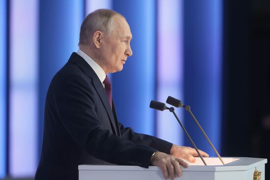 Russia Putin Federal Assembly Address