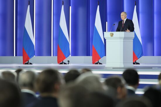 Russia Putin Federal Assembly Address
