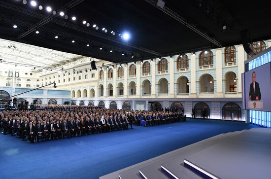 Russia Putin Federal Assembly Address