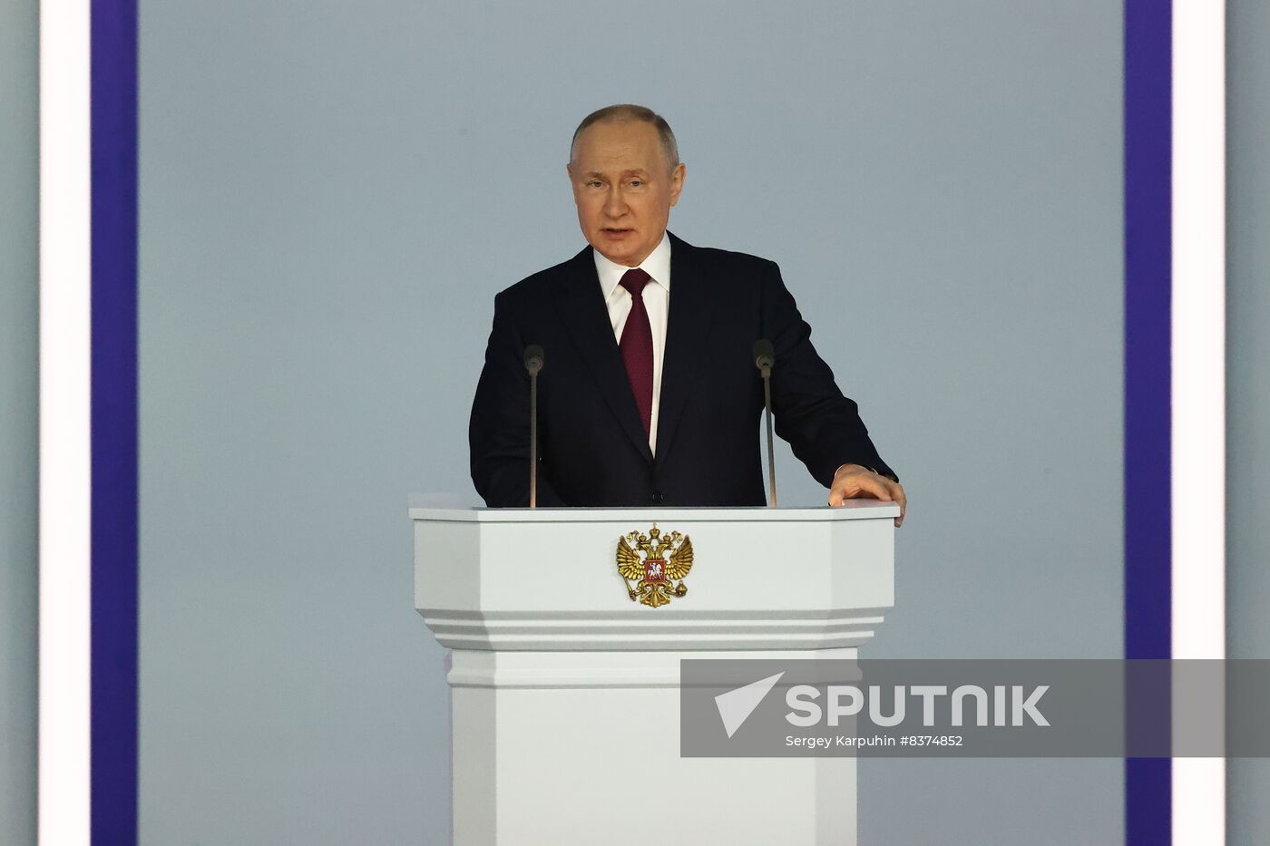 Russia Putin Federal Assembly Address