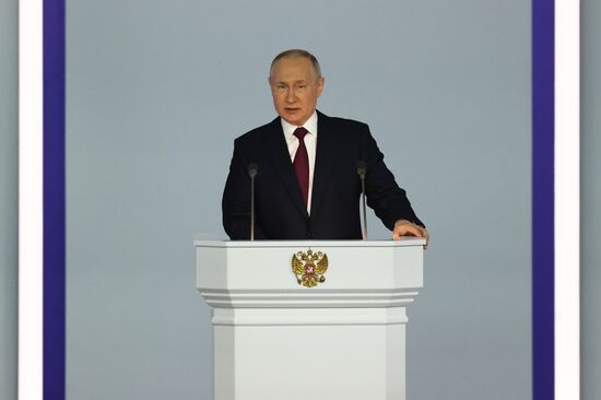 Russia Putin Federal Assembly Address