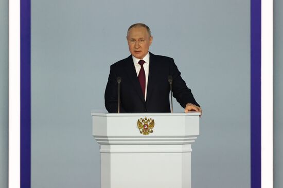 Russia Putin Federal Assembly Address