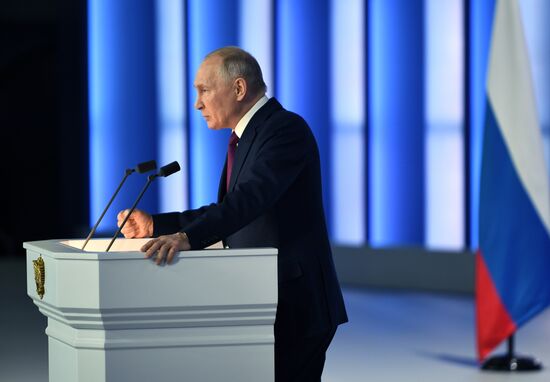 Russia Putin Federal Assembly Address