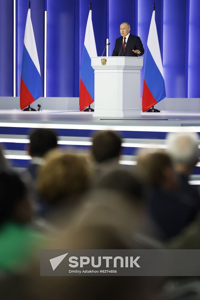 Russia Putin Federal Assembly Address