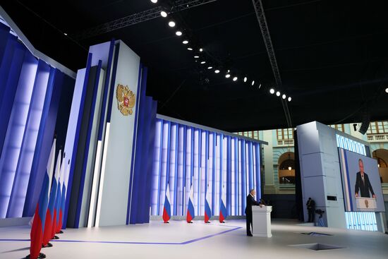 Russia Putin Federal Assembly Address