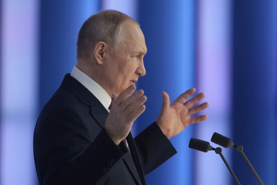 Russia Putin Federal Assembly Address