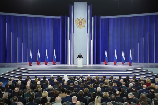 Russia Putin Federal Assembly Address