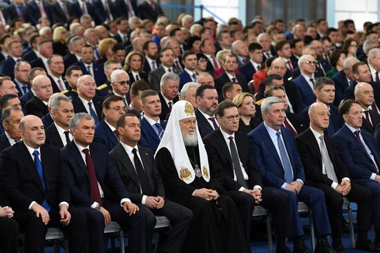Russia Putin Federal Assembly Address