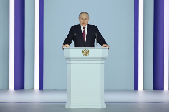 Russia Putin Federal Assembly Address