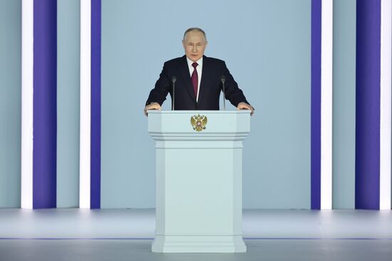 Russia Putin Federal Assembly Address