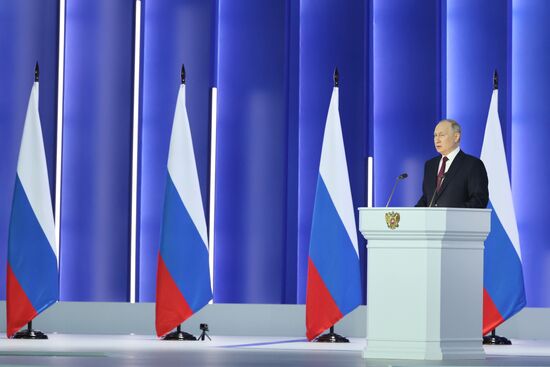 Russia Putin Federal Assembly Address