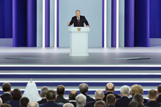 Russia Putin Federal Assembly Address