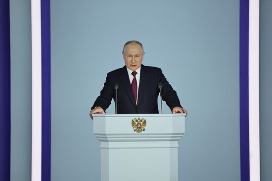 Russia Putin Federal Assembly Address