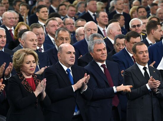 Russia Putin Federal Assembly Address
