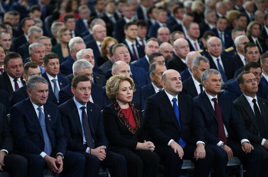 Russia Putin Federal Assembly Address