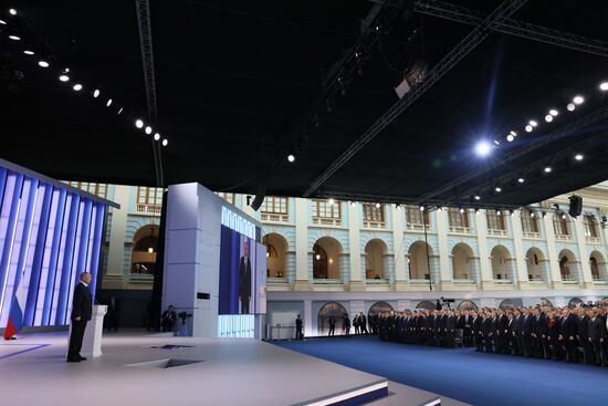 Russia Putin Federal Assembly Address
