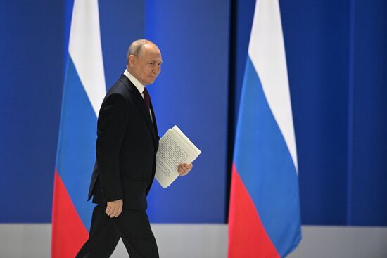 Russia Putin Federal Assembly Address