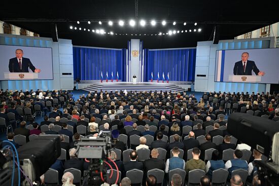 Russia Putin Federal Assembly Address