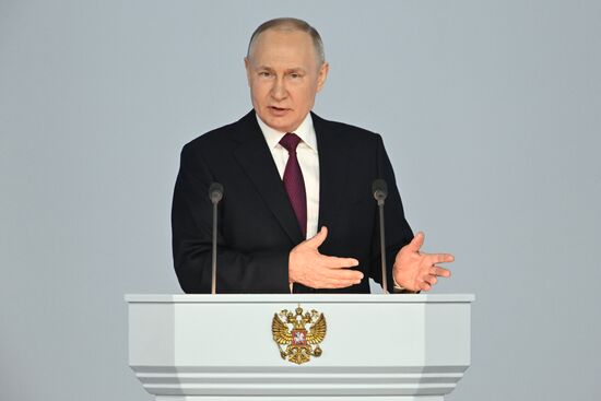 Russia Putin Federal Assembly Address