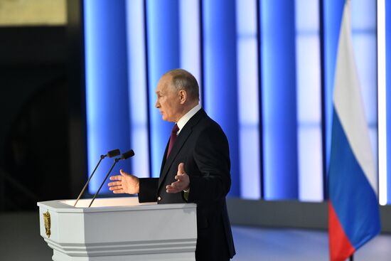 Russia Putin Federal Assembly Address