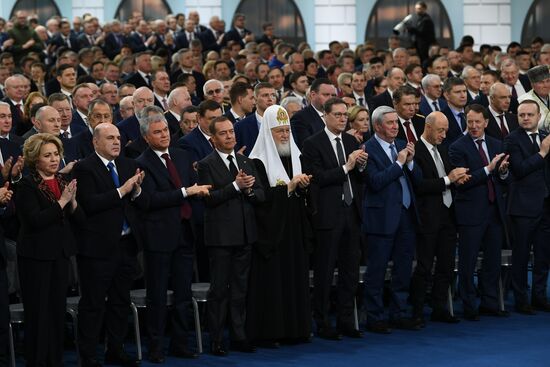 Russia Putin Federal Assembly Address